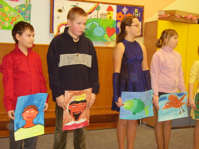 vystoupení páťáků zvětšit